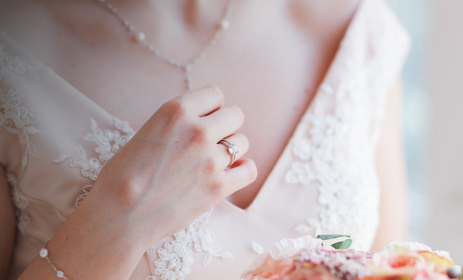 求婚和結婚珠寶